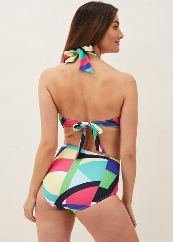 Phase Eight Sedinia Abstract Print Swimwear Multicolor Canada | VXPHUJ-728